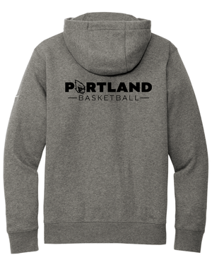 Custom Apparel - Screen Printing - Portland Girls Basketball - NIKE - Unisex Zip Up Hoodie - Portland Girls Basketball 2022