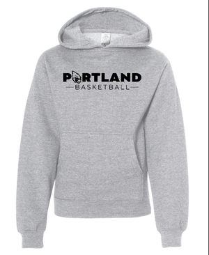 Custom Apparel - Screen Printing - Portland Girls Basketball - Youth Hoodie - Portland Girls Basketball 2022