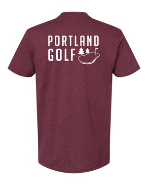 Custom Apparel - Screen Printing - Portland Golf 2022 Unisex T-shirt - Portland Golf 2022