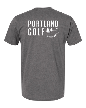 Custom Apparel - Screen Printing - Portland Golf 2022 Unisex T-shirt - Portland Golf 2022