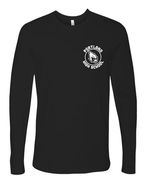 Custom Apparel - Screen Printing - Portland High School 2022 Class Long Sleeve - Portland High School Class Shirt