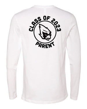 Custom Apparel - Screen Printing - Portland High School 2023 Parent Long Sleeve - Portland High School Class Shirt