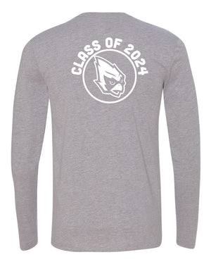 Custom Apparel - Screen Printing - Portland High School 2024 Class Long Sleeve - Portland High School Class Shirt