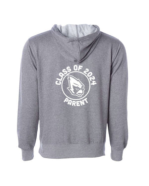Custom Apparel - Screen Printing - Portland High School 2024 Parent Hoodie - Portland High School Class Shirt