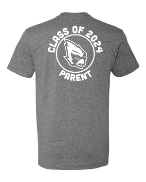 Custom Apparel - Screen Printing - Portland High School 2024 Parent T-Shirt - Portland High School Class Shirt