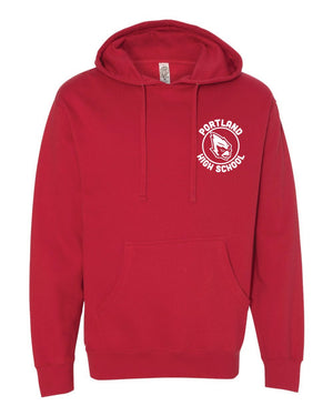 Custom Apparel - Screen Printing - Portland High School 2025 Parent Hoodie - Portland High School Class Shirt
