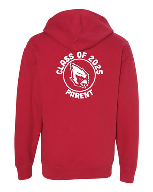 Custom Apparel - Screen Printing - Portland High School 2025 Parent Hoodie - Portland High School Class Shirt