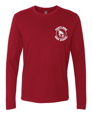 Custom Apparel - Screen Printing - Portland High School 2025 Parent Long Sleeve - Portland High School Class Shirt