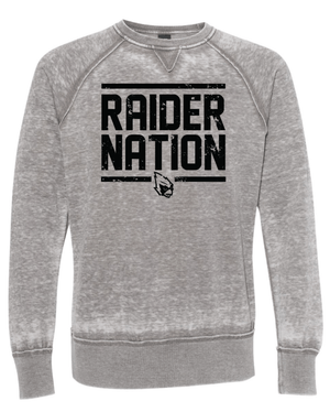 Custom Apparel - Screen Printing - Portland High School Seniors - J America Crew Neck Sweatshirt - Portland Seniors