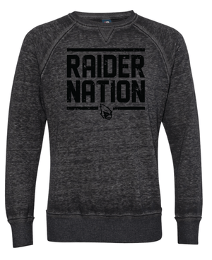 Custom Apparel - Screen Printing - Portland High School Seniors - J America Crew Neck Sweatshirt - Portland Seniors