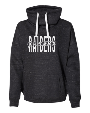 Custom Apparel - Screen Printing - Portland High School Seniors - J America Women's Cowl Neck Sweatshirt - Portland Seniors