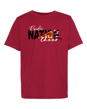 Custom Apparel - Screen Printing - Portland Junior Raiders Cheer - Youth TShirt - Portland Middle School