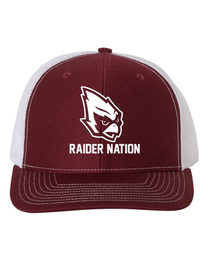 Custom Apparel - Screen Printing - Portland Junior Raiders - Embroidered Baseball Hat - Portland Middle School