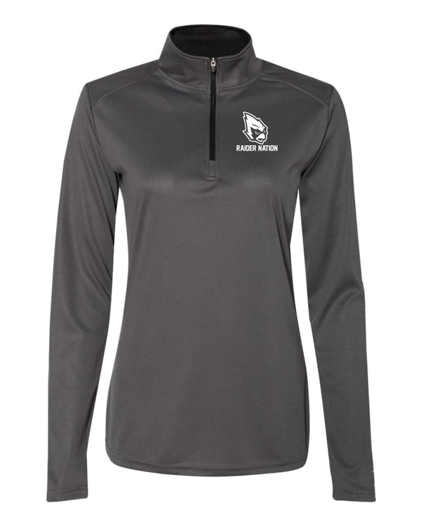 Custom Apparel - Screen Printing - Portland Junior Raiders - Embroidered Quarter Zip - Portland Middle School