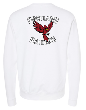 Custom Apparel - Screen Printing - Portland Middle School - Raiders Crewneck Sweatshirt - Crew Neck Sweatshirt - Portland Middle School - 14072