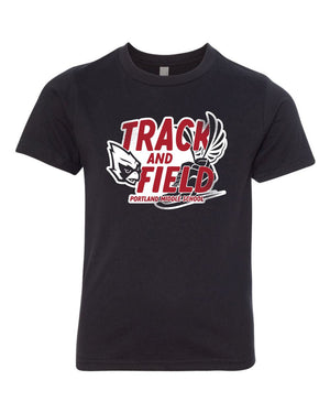 Custom Apparel - Screen Printing - Portland Middle School Track & Field - Unisex T-Shirt - PMS Track and Field Spring 2022