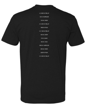 Custom Apparel - Screen Printing - Portland Middle School Track & Field – Unisex T-Shirt - Portland Middle School Track & Field 2023