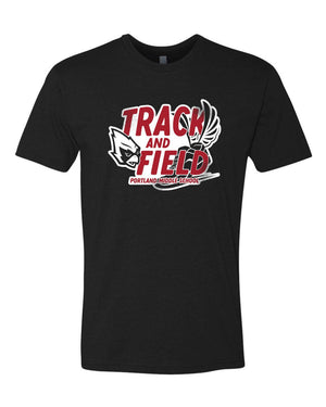 Custom Apparel - Screen Printing - Portland Middle School Track & Field - Unisex T-Shirt - PMS Track and Field Spring 2022