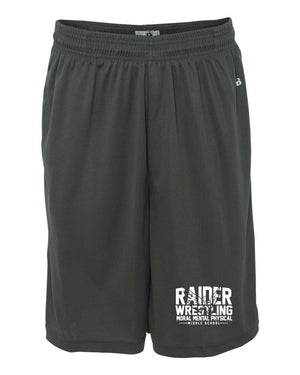 Custom Apparel - Screen Printing - Portland Middle School Wrestling Unisex 10" Shorts - Portland Middle School Wrestling