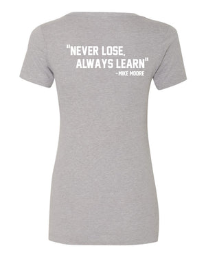 Custom Apparel - Screen Printing - Portland Middle School Wrestling Women's V - Neck - Portland Middle School Wrestling