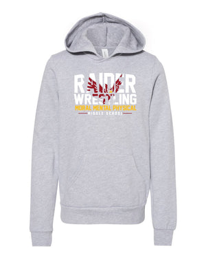 Custom Apparel - Screen Printing - Portland Middle School Wrestling Youth Hoodie - Portland Middle School Wrestling