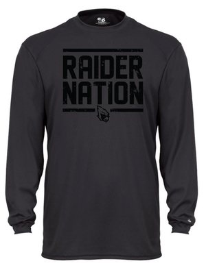 Custom Apparel - Screen Printing - Portland Seniors - Youth Performance LS T-shirt - Portland Seniors