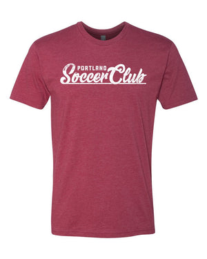 Custom Apparel - Screen Printing - Portland Soccer Club - Retro Unisex T-Shirt - T-Shirt - Portland Soccer Club