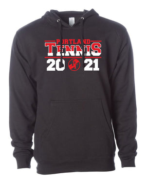 Custom Apparel - Screen Printing - Portland Tennis Hoodie - Portland Tennis