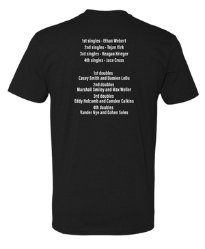 Custom Apparel - Screen Printing - Portland Tennis MHSAA Qualifiers - T-shirt - Portland Tennis MHSAA Qualifiers