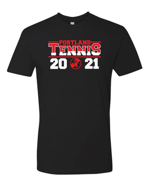 Custom Apparel - Screen Printing - Portland Tennis T-Shirt - Portland Tennis