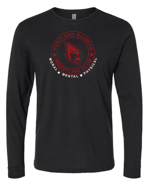 Custom Apparel - Screen Printing - Portland Wrestling Club 2022 - Long - Sleeve T-shirt - Portland Wrestling Club 2022