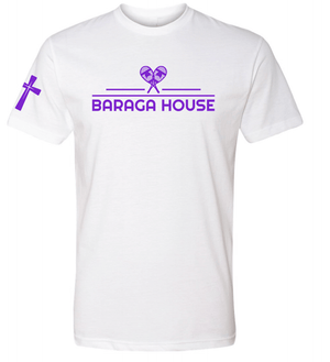 Custom Apparel - Screen Printing - Powers Catholic - Baraga House Unisex T-shirt - Catholic Powers - Baraga House