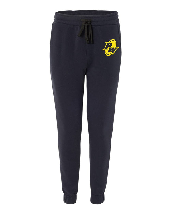 Custom Apparel - Screen Printing - PW - Navy Joggers - Joggers - PW