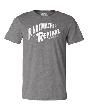 Custom Apparel - Screen Printing - Rademacher Revival - Unisex RR T-shirt - T-Shirt - Rademacher Revival