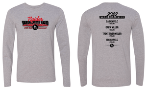 Custom Apparel - Screen Printing - Raider Wrestling - 2022 Tournament - Unisex Long Sleeve T-Shirt - Raider Wrestling 2022
