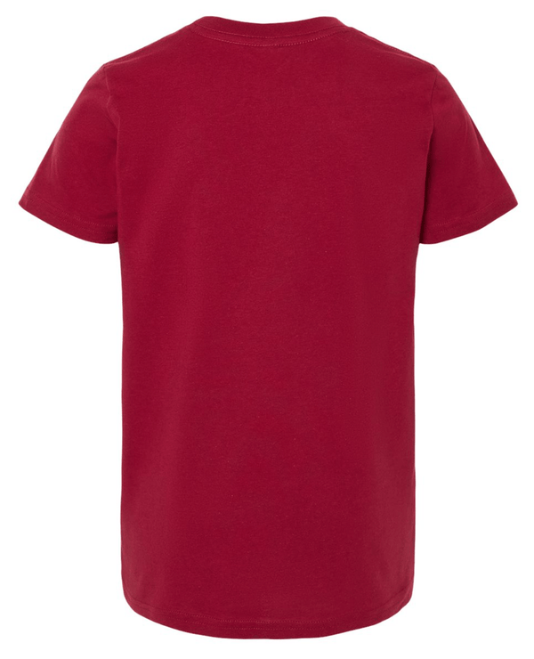 Custom Apparel - Screen Printing - Raider Wrestling MS - Cardinal Youth Unisex T-Shirt - Raider Wrestling MS