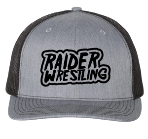 Custom Apparel - Screen Printing - Raider Wrestling MS - Richardson Embroidered Trucker Hat - Raider Wrestling MS