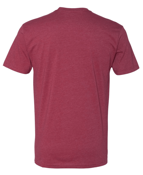 Custom Apparel - Screen Printing - Raider Wrestling MS - Unisex Adult Cardinal T-Shirt - Raider Wrestling MS