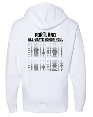 Custom Apparel - Screen Printing - Raider Wrestling - Unisex Hoodie - White - Raider Wrestling Winter 2022