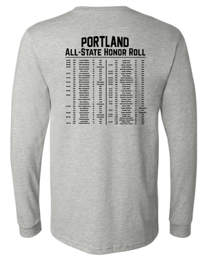 Custom Apparel - Screen Printing - Raider Wrestling - Unisex Long Sleeve - Grey - Raider Wrestling Winter 2022