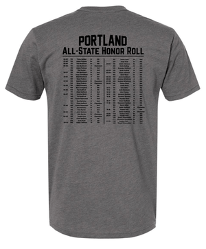 Custom Apparel - Screen Printing - Raider Wrestling - Unisex T-Shirt - Grey - Raider Wrestling Winter 2022