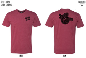 Custom Apparel - Screen Printing - Smitty's Fab Shop T-shirt (Red) - Smitty's Fab Shop