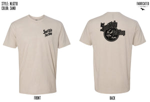 Custom Apparel - Screen Printing - Smitty's Fab Shop T-Shirt (Sand) - Smitty's Fab Shop