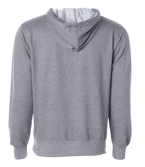 Custom Apparel - Screen Printing - Spartans Illustrated - Grey Adult Unisex Hoodie - Spartans Illustrated