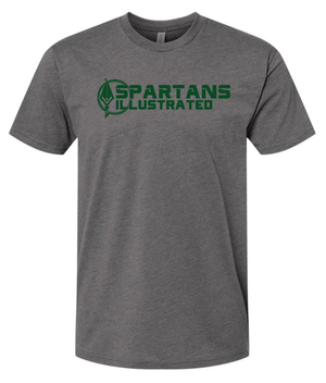 Custom Apparel - Screen Printing - Spartans Illustrated - Grey Unisex Adult T-Shirt - Spartans Illustrated