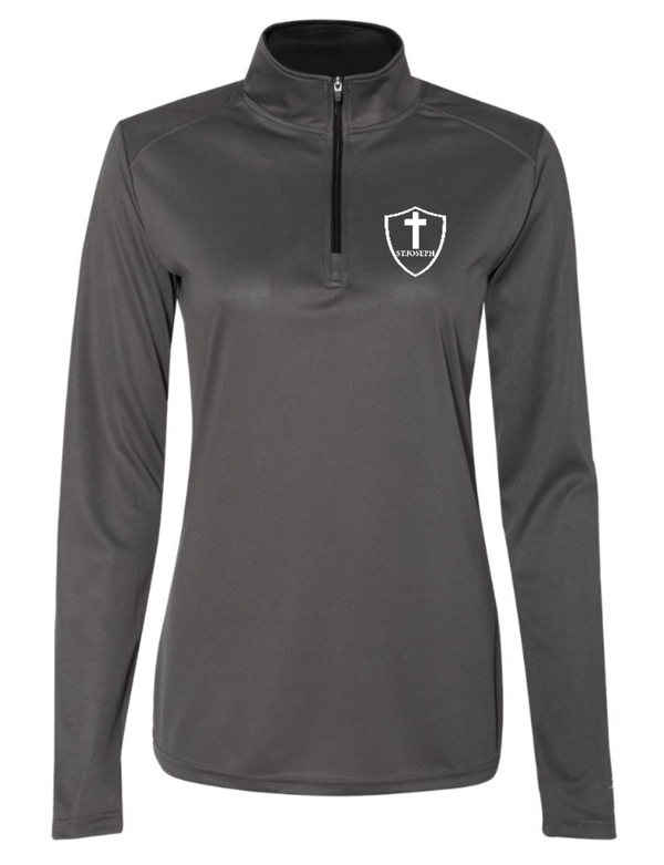 Custom Apparel - Screen Printing - St. Joseph - Embroidered Performance Quarter Zip - Women's - St. Joseph Fall 2022