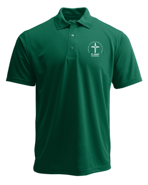 Custom Apparel - Screen Printing - St. Mary School - Unisex Polo - Adult *DRESS CODE APPROVED* - St. Mary's Catholic School