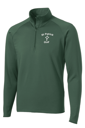 Custom Apparel - Screen Printing - St. Patick Golf - Performance 1/4 Zip - 1/4 Zip - St. Patrick Golf