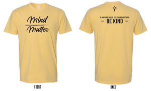 Custom Apparel - Screen Printing - St. Patrick Catholic School - Mind Over Matter T-shirt - T-Shirt - St. Patrick School
