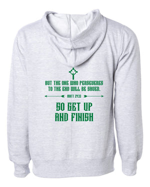 Custom Apparel - Screen Printing - St. Patrick Cross Country Hoodie - St. Pats Cross Country